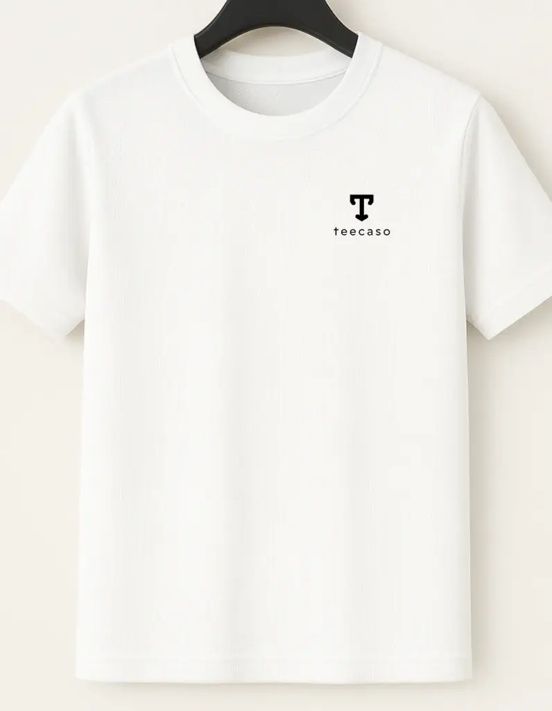 Teecaso DotNet Cotton T-Shirt – Everyday Comfort: Plain