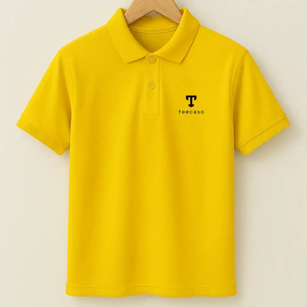 Classy Polo by Teecaso – Heavyweight Matty Fabric: Plain