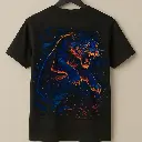 Lion Printed - 100% Cotton Essentials Tee