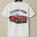 Classic Ride Printed 100% Cotton Essentials Tee