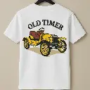 Old Timer Printed 100% Cotton Essentials Tee 