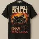 Built Like a Bullet - Black Tshirt