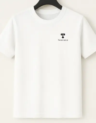 Teecaso DotNet Cotton T-Shirt – Everyday Comfort: Plain