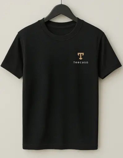 Teecaso DotNet Cotton T-Shirt – Everyday Comfort: Plain