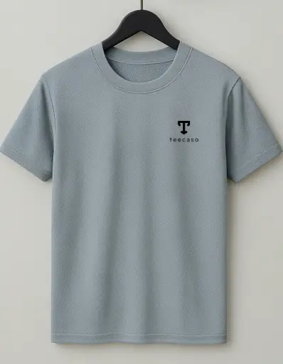 Teecaso DotNet Cotton T-Shirt – Everyday Comfort: Plain