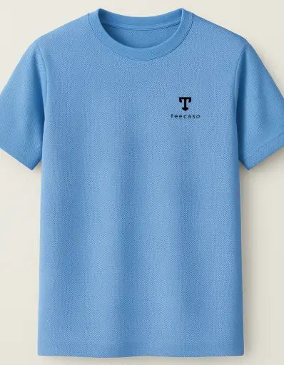 Teecaso DotNet Cotton T-Shirt – Everyday Comfort: Plain