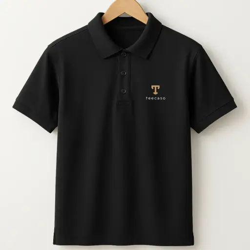 Classy Polo by Teecaso – Heavyweight Matty Fabric: Plain