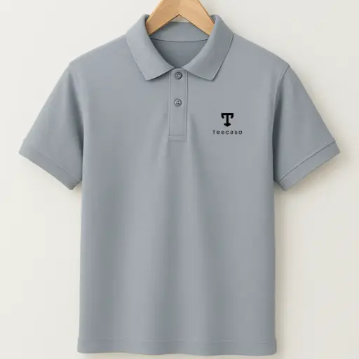 Classy Polo by Teecaso – Heavyweight Matty Fabric: Plain