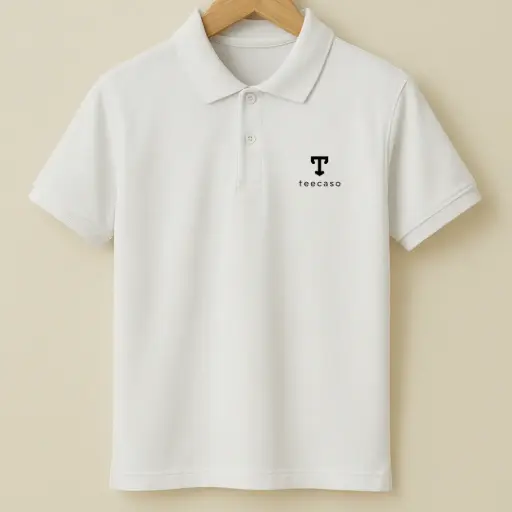 Classy Polo by Teecaso – Heavyweight Matty Fabric: Plain