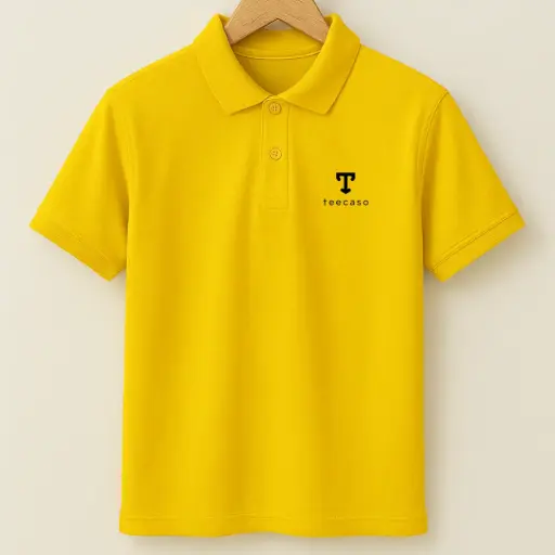 Classy Polo by Teecaso – Heavyweight Matty Fabric: Plain
